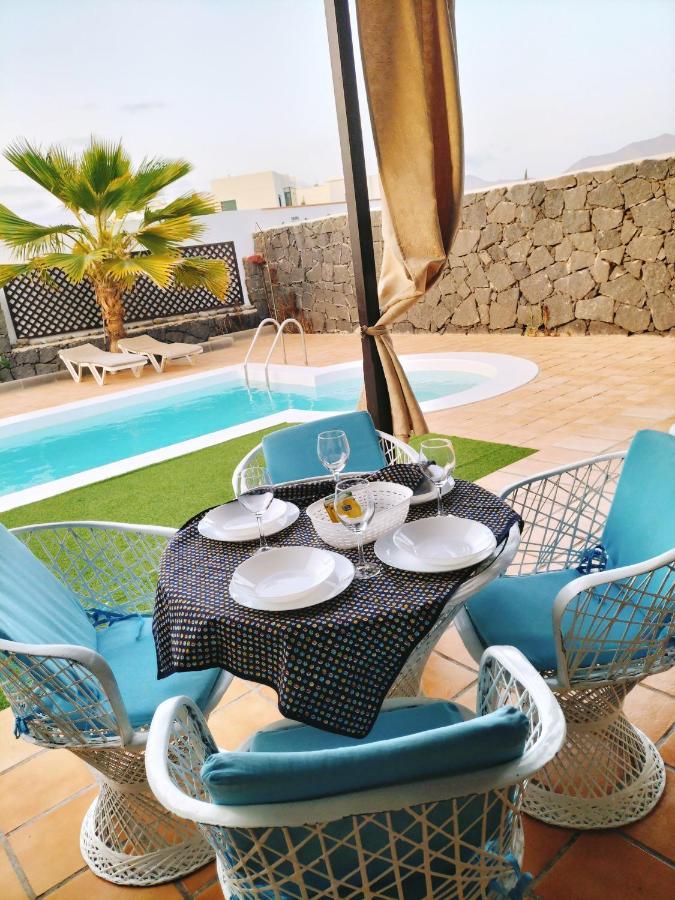 Lovely Villa Kiluka Heated Pool Playa Blanca  Kültér fotó