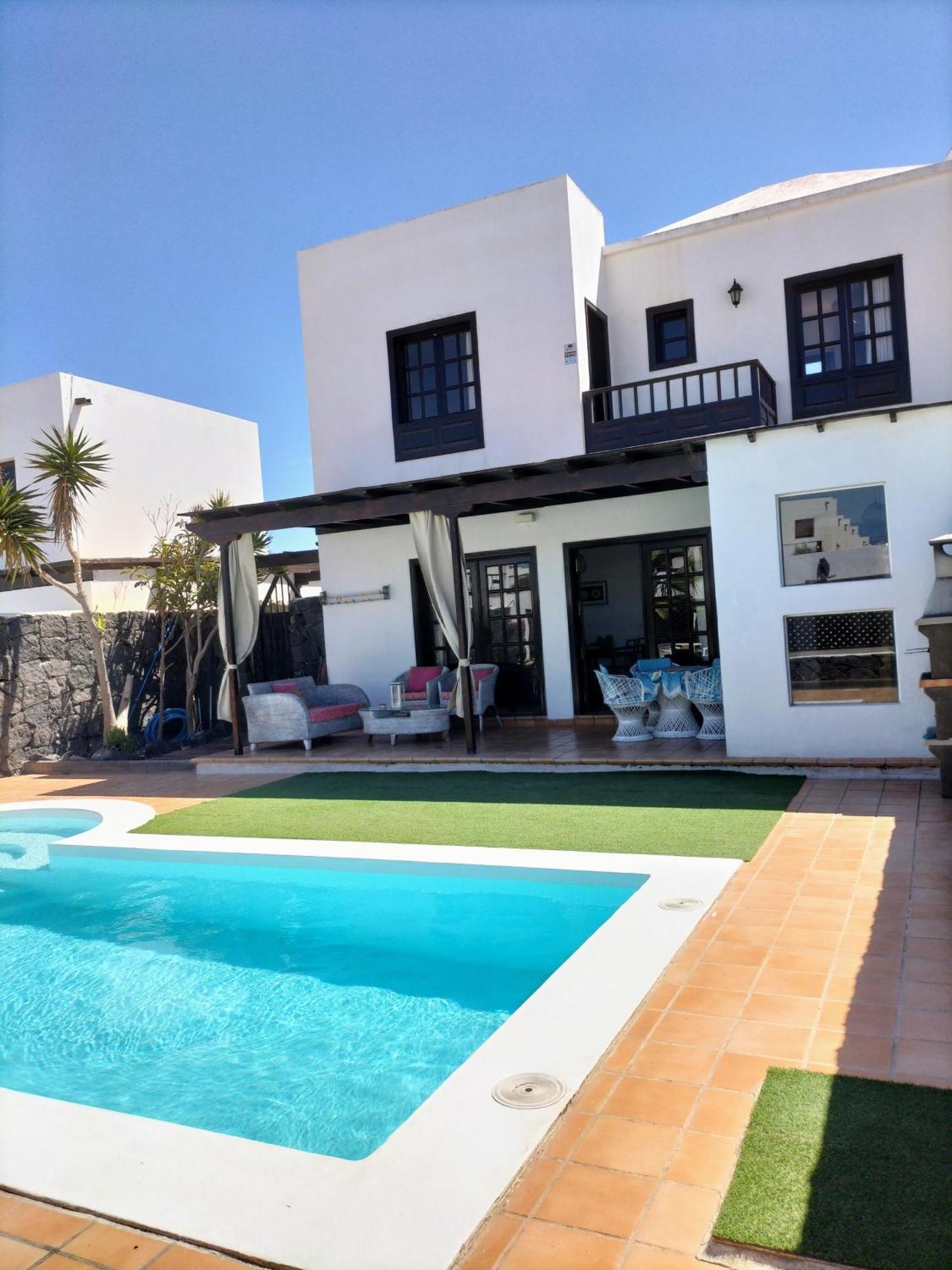 Lovely Villa Kiluka Heated Pool Playa Blanca  Kültér fotó