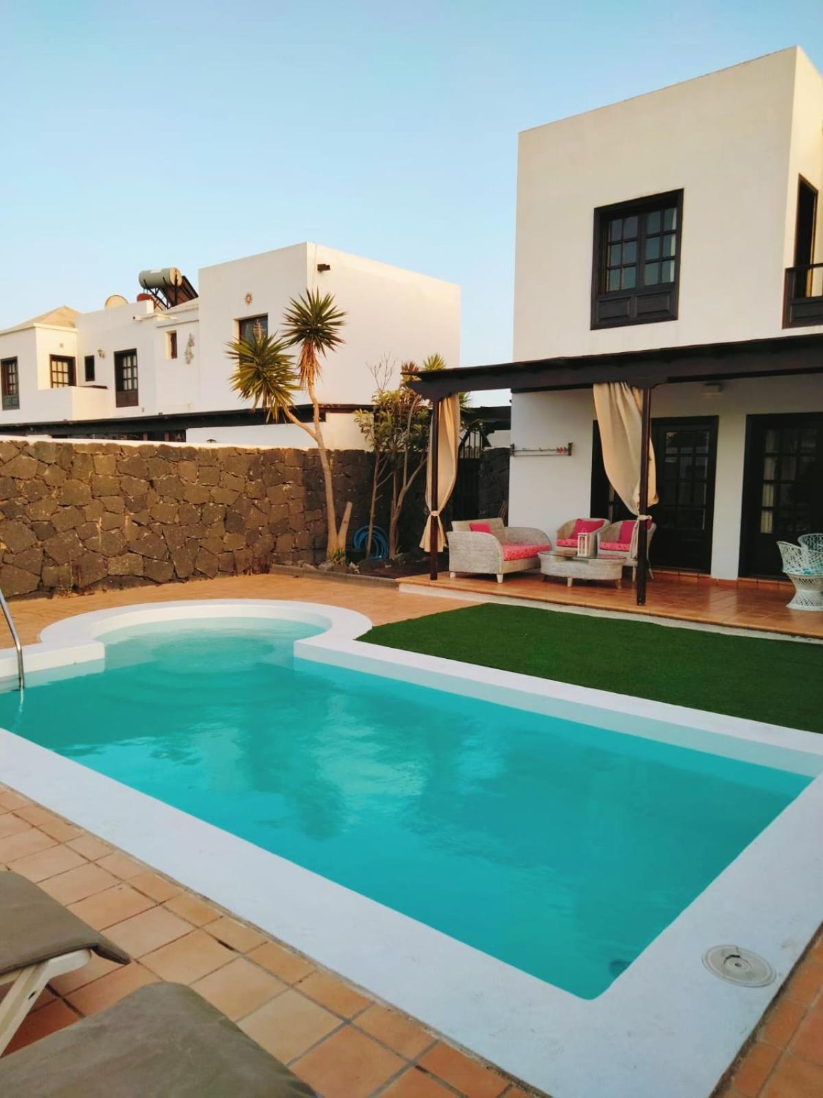 Lovely Villa Kiluka Heated Pool Playa Blanca  Kültér fotó